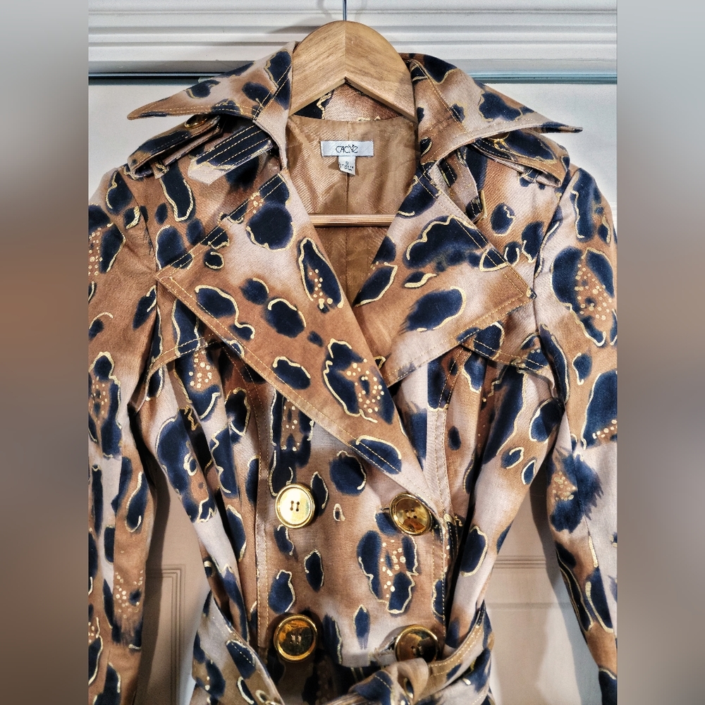 Cache Animal Print Jacket Size S - image 2